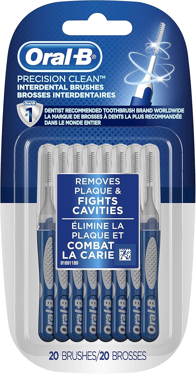 Oralb Precision Clean Interdental Brushes, 20 Count Amazon.co.uk