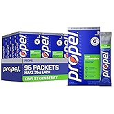 Propel Electrolyte Powder Drink Mix, Kiwi Strawberry, (96 Servings) | Zero Sugar, Enhanced Water Beverage, Gatorade Electrolytes, Vitamins, No Added Colors, No Artificial Flavors, Hydration