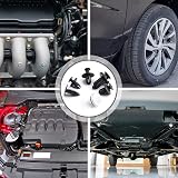 Preciva Car Retainer Clips 140pcs Universal Nylon Fasteners 6 Sizes view 7