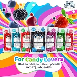 Sweet Roots Blue Raspberry Licorice Twists – 1