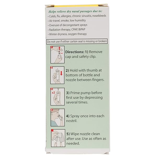 AYR SALINE NASAL GEL NO-DRIP SINUS SPRAY WITH SOOTHING ALOE VERA, 0.75 FL OZ SPRAY BOTTLE, (PACK OF 1)