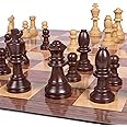 Crazy Games Plastic Chess Set: Premium Quality, Foldable Board with Staunton Pieces - Perfect for Travel, Kids and Adults, Suitable for Indoor & Outdoor Portable Ajedrez