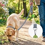 Joytale Padded Handle Dog Lead Double-Sided Reflective Nylon 1.8 m 2 cm Grey view 2