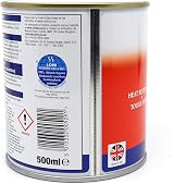 Rustins Quick Dry Radiator Enamel Gloss Grey 500ml - Heat Resistant Finish view 4
