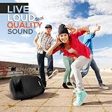 Pyle Portable PA Bluetooth Speaker 1200W 30cm Sub 7.6cm Tweeter USB SD Radio view 8