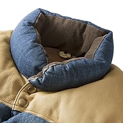 Down Vest Denim: Indigo Used Wash