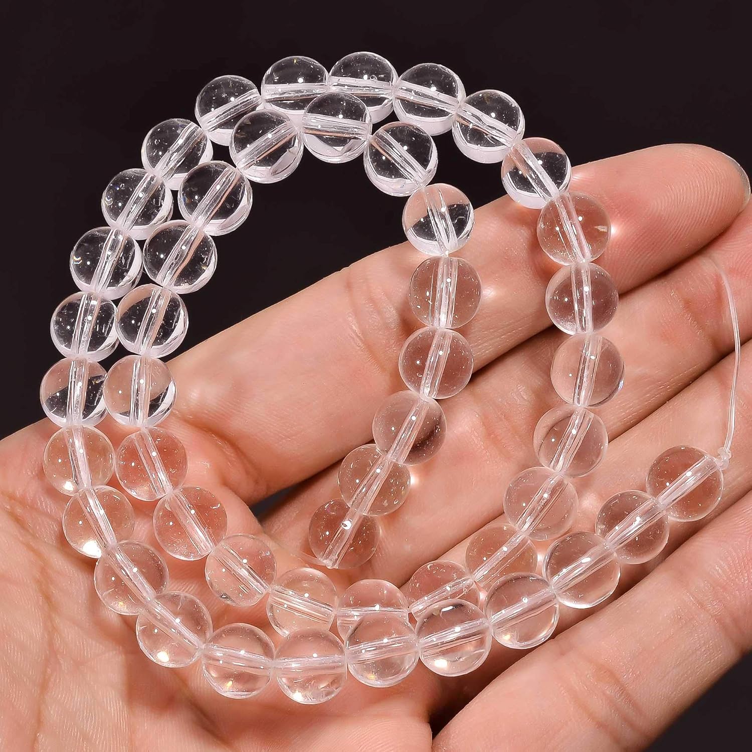 Amazon.com: Kanta Incorporation Natural Gemstone 8mm Round Shape Beads