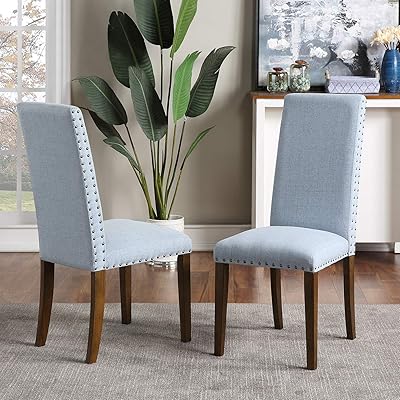 Dining Chair Aristocratic Style Noble Solid Wood Tufted Set