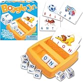 Winning Moves Boggle Jr., Kids Alphabet Learning Game | Word and Picture Recognition Skills, Educational Development, 1 or more Players, Ages 3+