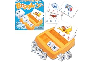 Winning Moves Boggle Jr The Original Grow-with-Me Alphabet Learning Game by Winning Moves Games USA Word and Picture Recognit