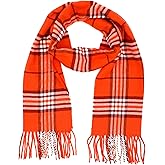 Achillea Cashmere Feel Tartan Plaid Scarf - Classic Winter Scarf for Men & Women, Scottish Heritage Holiday Gift
