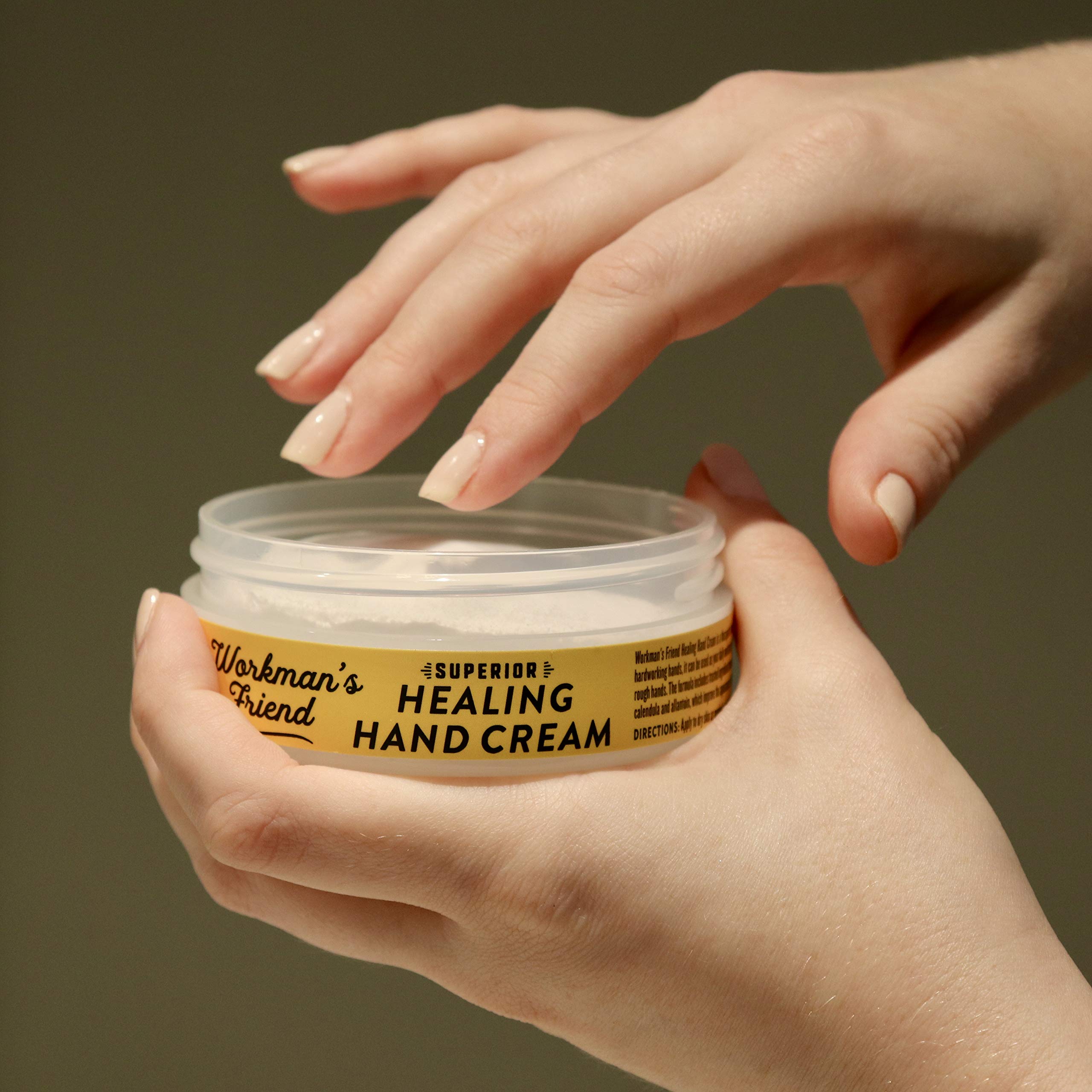 Superior Healing Hand Cream - Intense Moisturizer - Heals Extremely Dry & Cracked Skin - 2.5 ounce