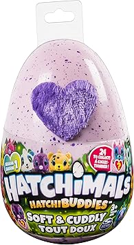Hatchimals Hatchibuddies 6 Mystery Plush, Soft & Cuddly, Multicolor for Kids 3+ and Above