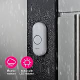 Byron Wireless Portable Doorbell Set 150 m Range 16 Melodies DBY-22311 view 4