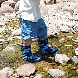 LANCDON Toddler Rain Boots for Boys and Girls