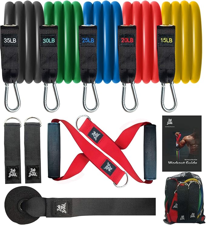 BOB AND BRAD Resistance Bands, Resistance Bands Set for Workout