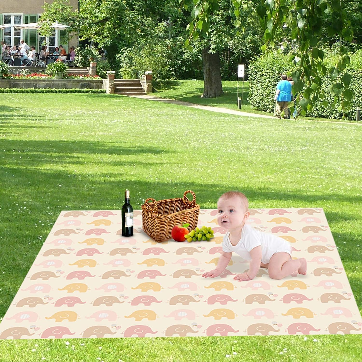 baby splash mat