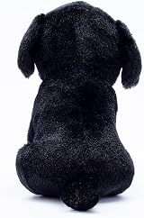 Zappi Co Palm Pups Black Labrador Plush Toy 15cm 100% Recycled view 7