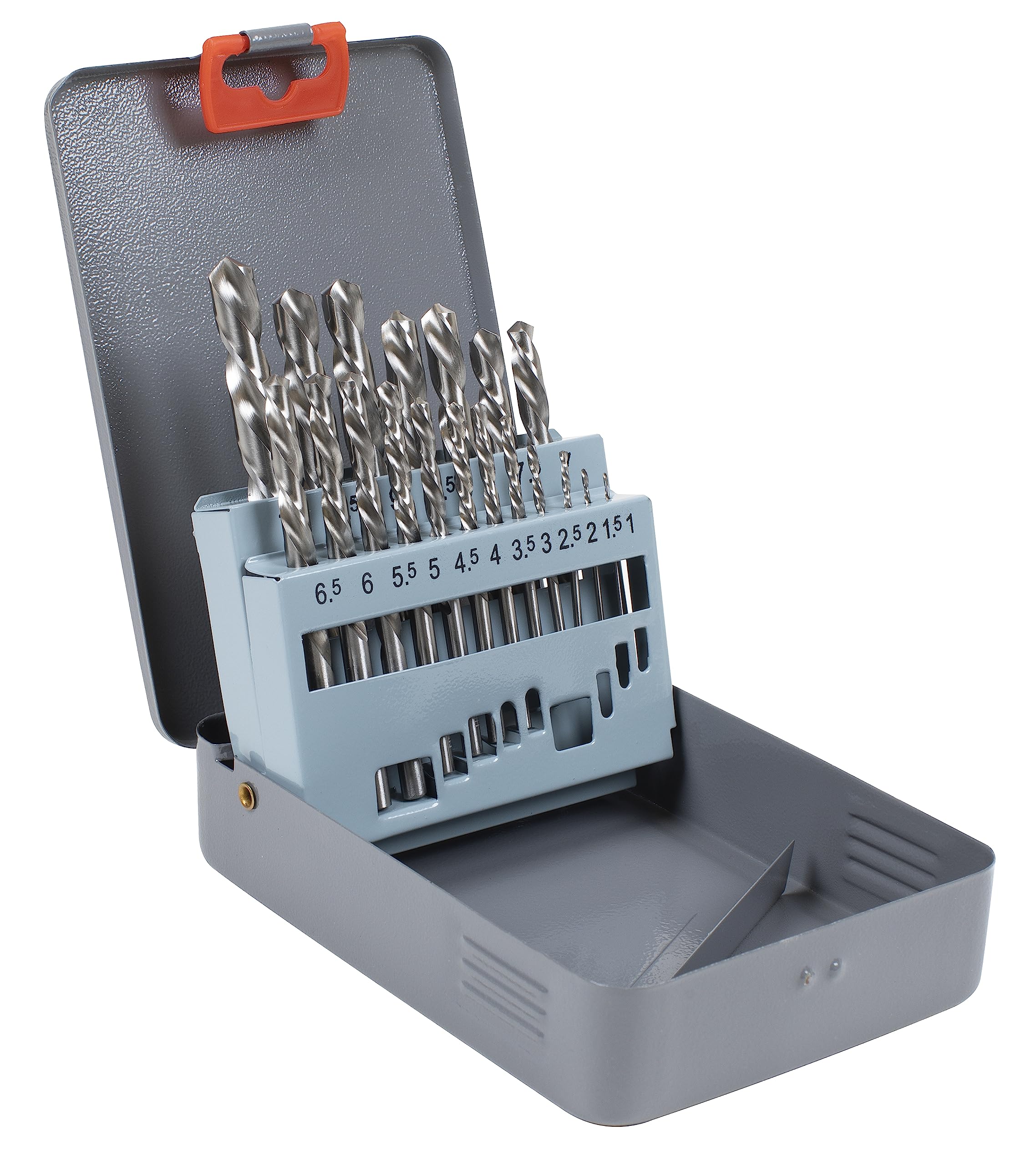 Sealey Left-Hand Spiral Drill Bit Set 19pc - AK8190