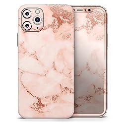 Design Skinz Rose Pink Marble & Digital Gold