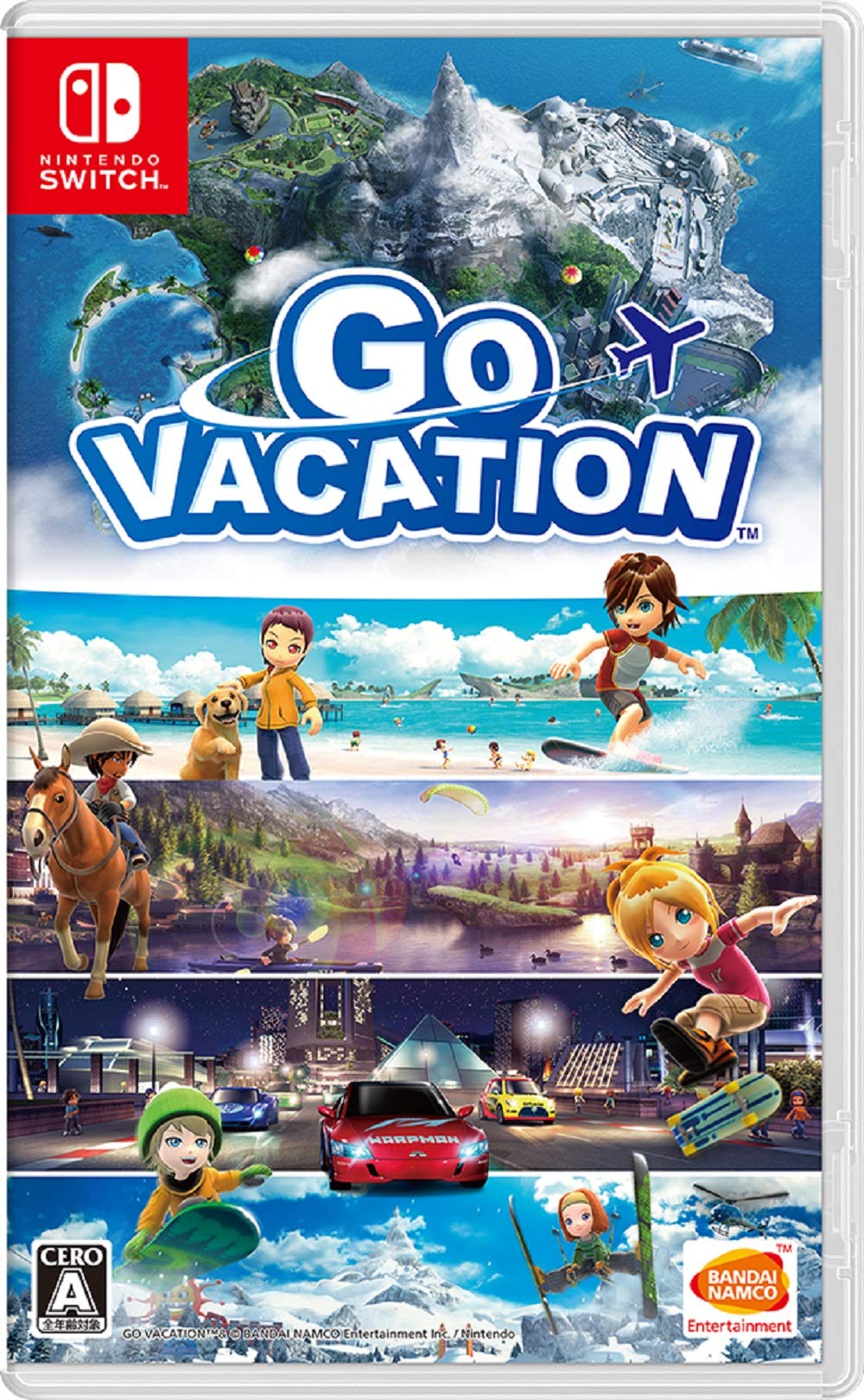 BANDAI NAMCO GO VACATION Switch バンダイナムコの商品画像