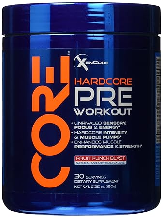 Xen Core Nutrition Pre Workout Runners High Nutrition