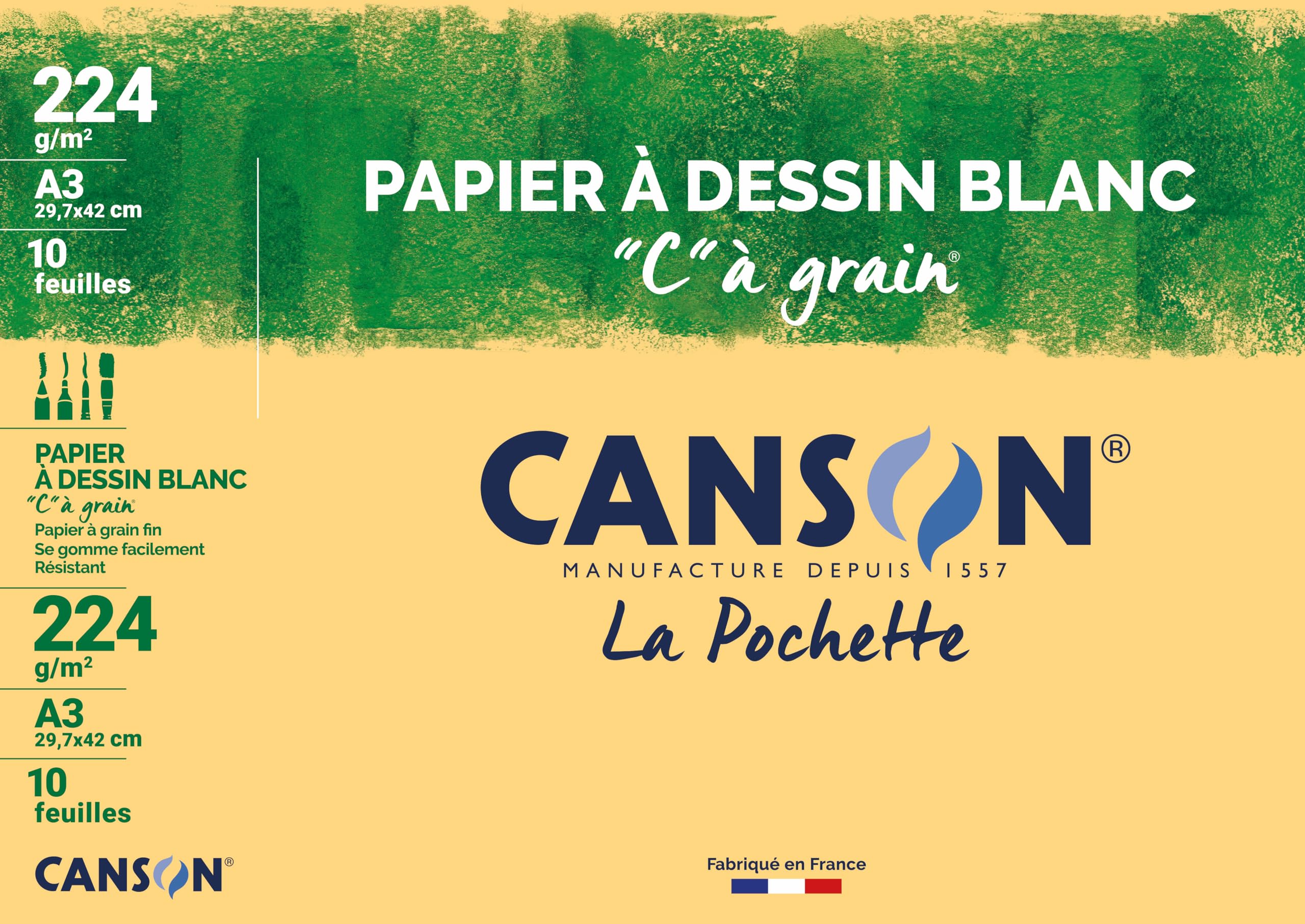 CANSON 200027115 Drawing Paper DIN A3 224 g/m²