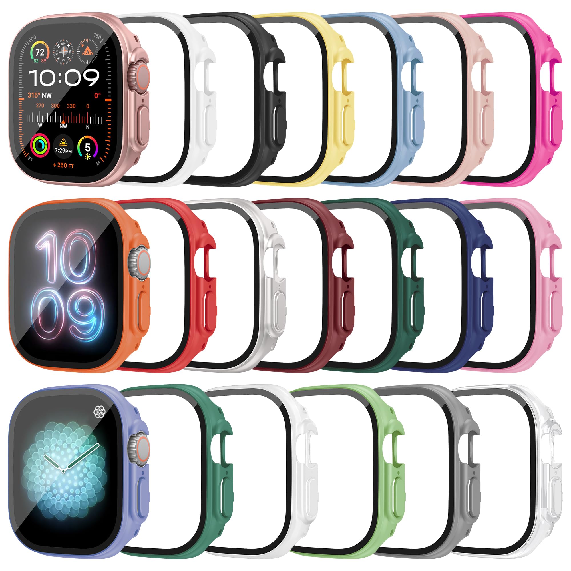 Tiorecime 20 Pack Case for Apple Watch Ultra