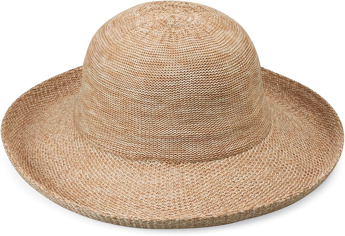 Wallaroo Hat Company Women’s Victoria Fedora Sun Hat Packable Designed