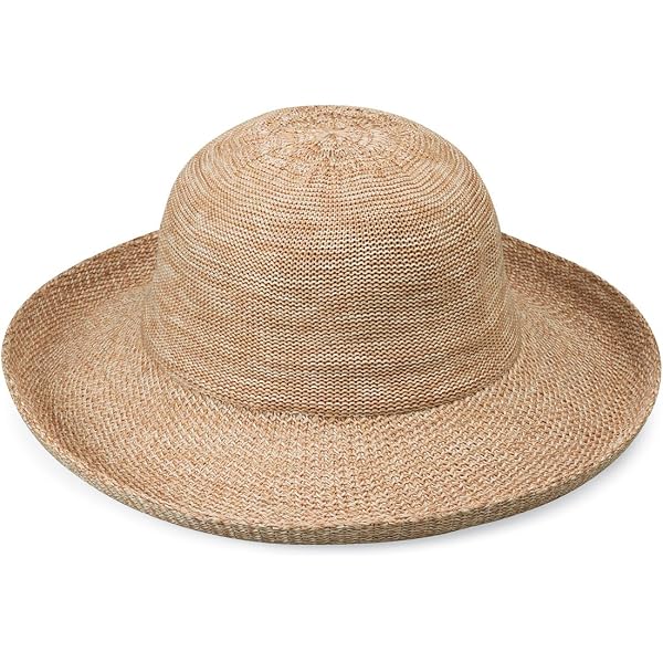 L*Space‎ Wayne Straw Wide Brim Beach Summer Hat Tan Woven Womens One Size NEW L*Space Wayne Hat for Women, Featuring a Flat Crown, Skimmer  main image 2