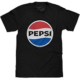 Tee Luv Men's Pepsi Globe Soda Logo T-Shirt