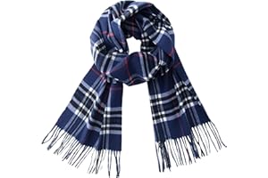 CALVIN & OLIVIA Ultra-Soft Winter Cashmere Feel Scarf Warm Long Unisex Winter Scarves Perfect Holiday Gift for Women Men