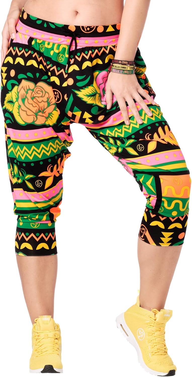 Zumba Fitness® Aktiv Weicher Stoff Haremshose Damen Stilvoll ...