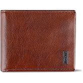 Levi's Men's Classic Bifold Wallet with Multiple Card Slots and ID Window