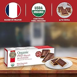 Natural Nectar Organic Milk Chocolate Petit Biscuit