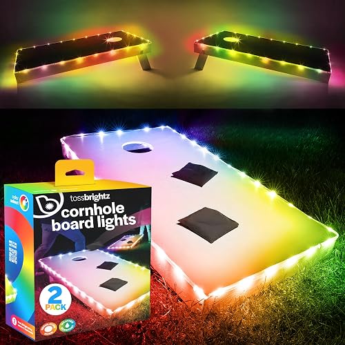 Brightz TossBrightz LED Cornhole Lights for Board and Hole - Includes ...