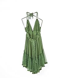 VERGOODR Women's Summer Boho Bohemian Deep V Neck