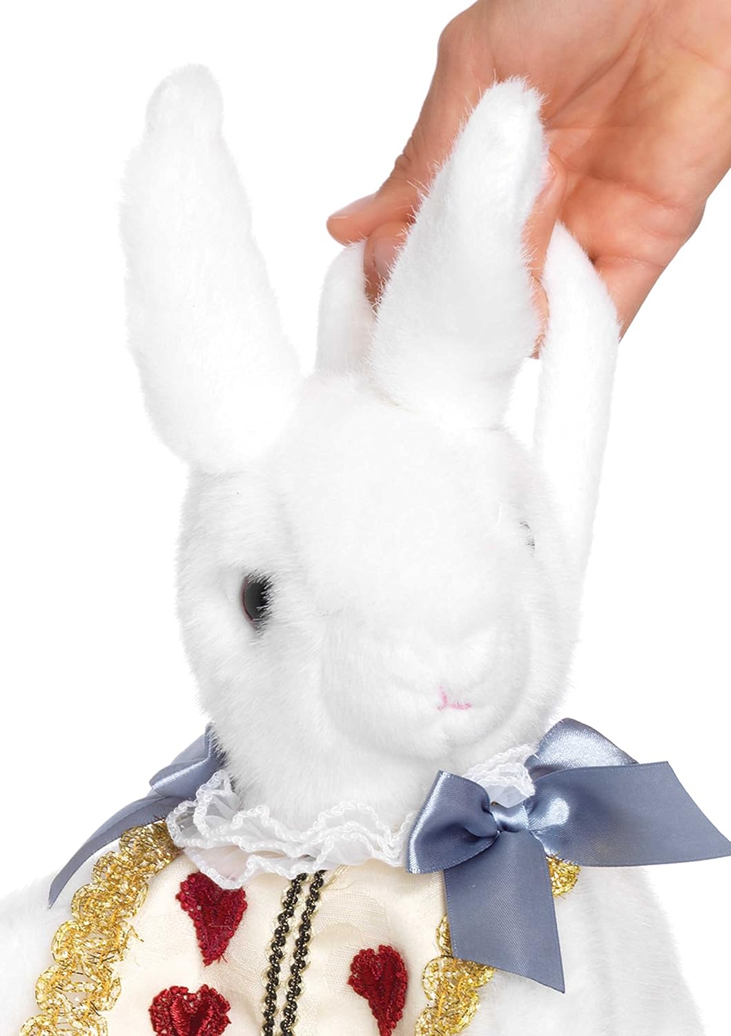 Leg Avenue Women's, Rabbit Purse White/Gold, One Size: Leg Avenue: Clothing