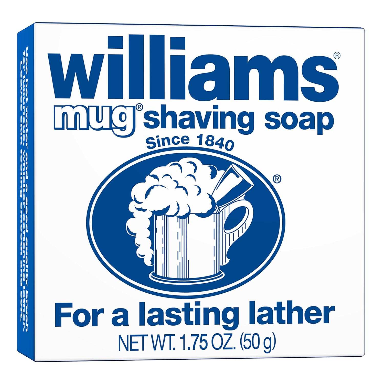 Williams Mug Shaving Soap 1.75 oz Beauty