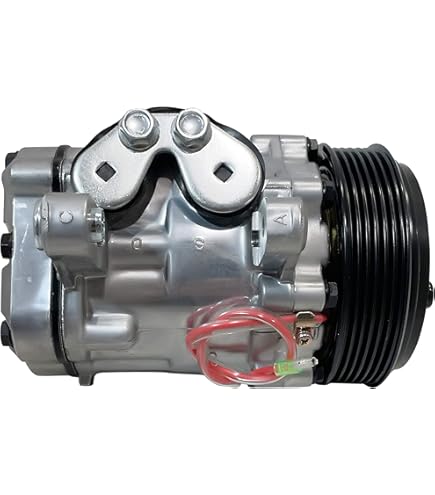 TSP Black Sanden 508 Style Serpentine Belt A/C Compressor - Universal Fit HC5002BK