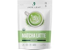 Jade Leaf Organic Matcha Latte Mix - Cafe Style Sweetened Blend - Sweet Matcha Green Tea Powder (5.3 Ounce)