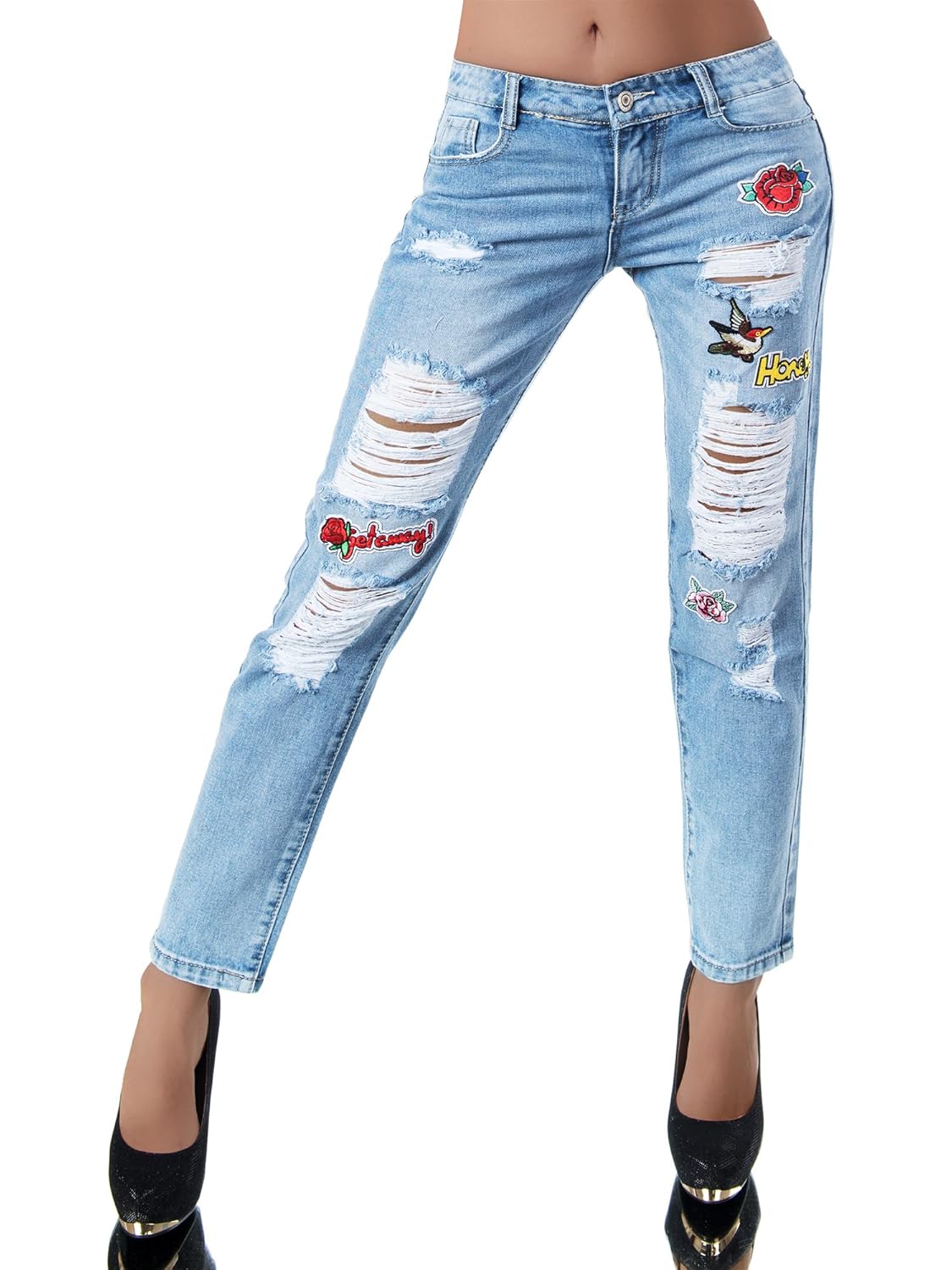 Damenjeans high waist Clearance