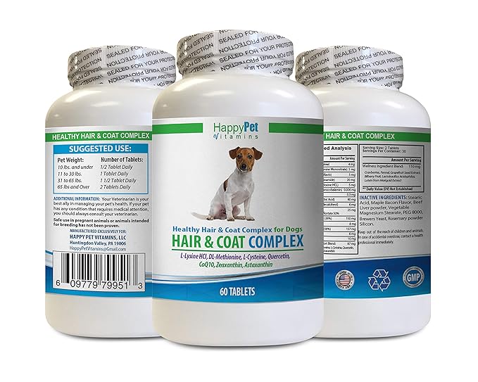 HAPPY PET VITAMINS LLC Dog Immune System Dog Hair and