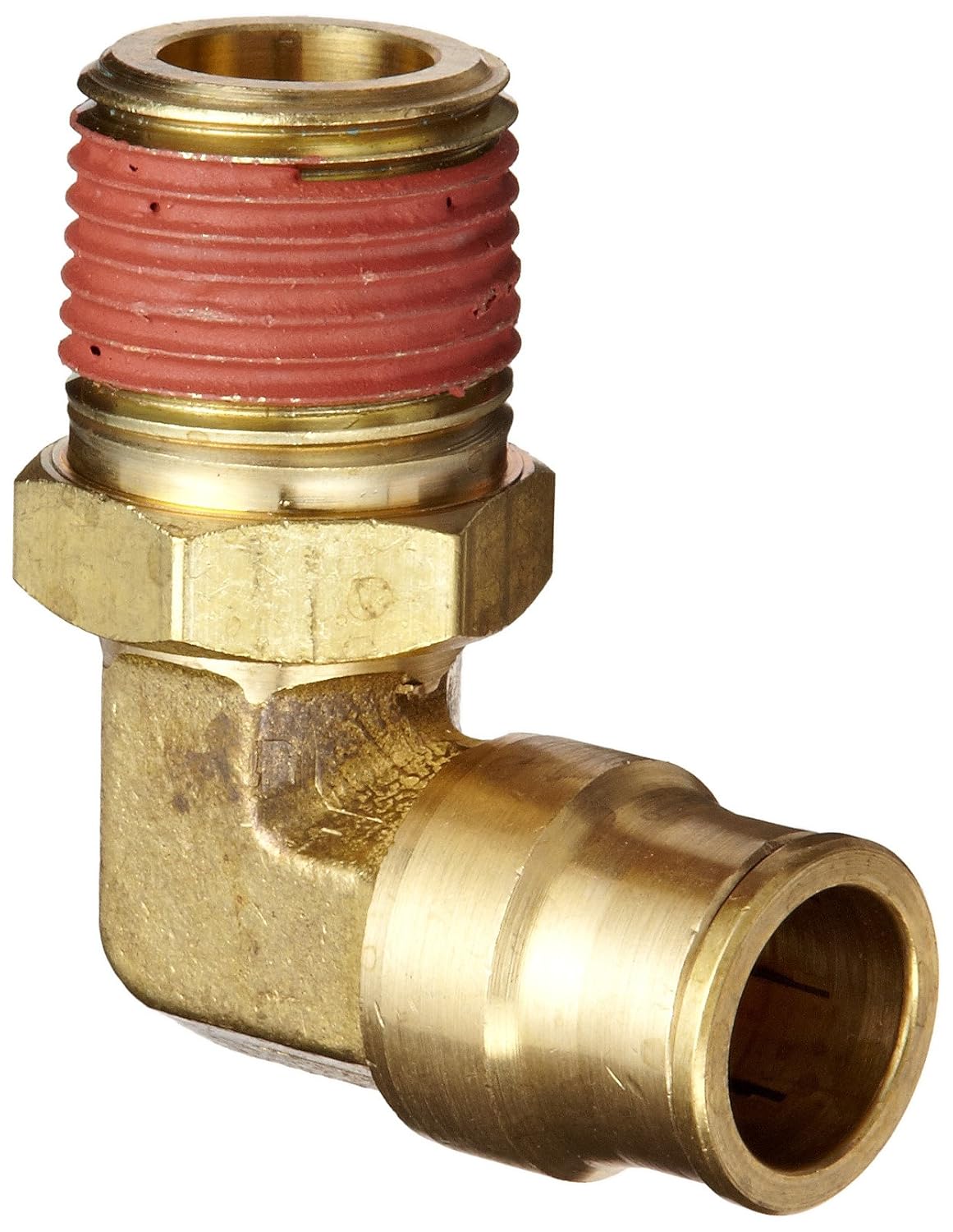 Swivel Elbow Dixon 69S8X4 Brass PushtoConnect Air Tube Fitting