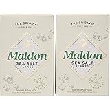 Maldon Salt, Sea Salt Flakes, 8.5 oz (240 g), (Pack of 2)