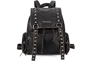 Montana West Backpack Purse for Women Trendy Satchel Backpack Washed Leather Drawstring Daypack for Casual Travel