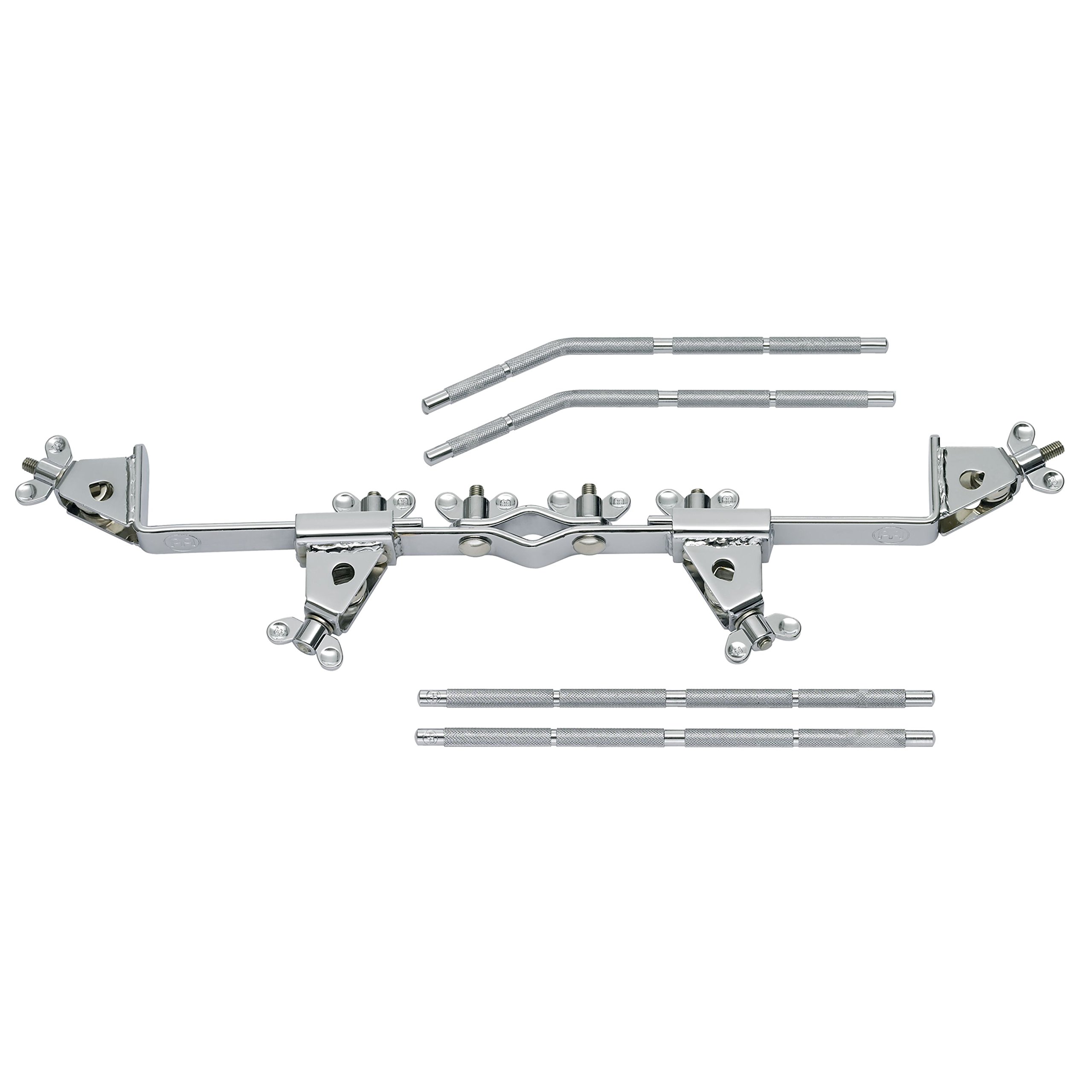 Meinl Percussion Multi Clamp Four - Multi Clamp for Stands - For Four Rods - Adjustable Length - Steel, Chrome Plated (MC-4)