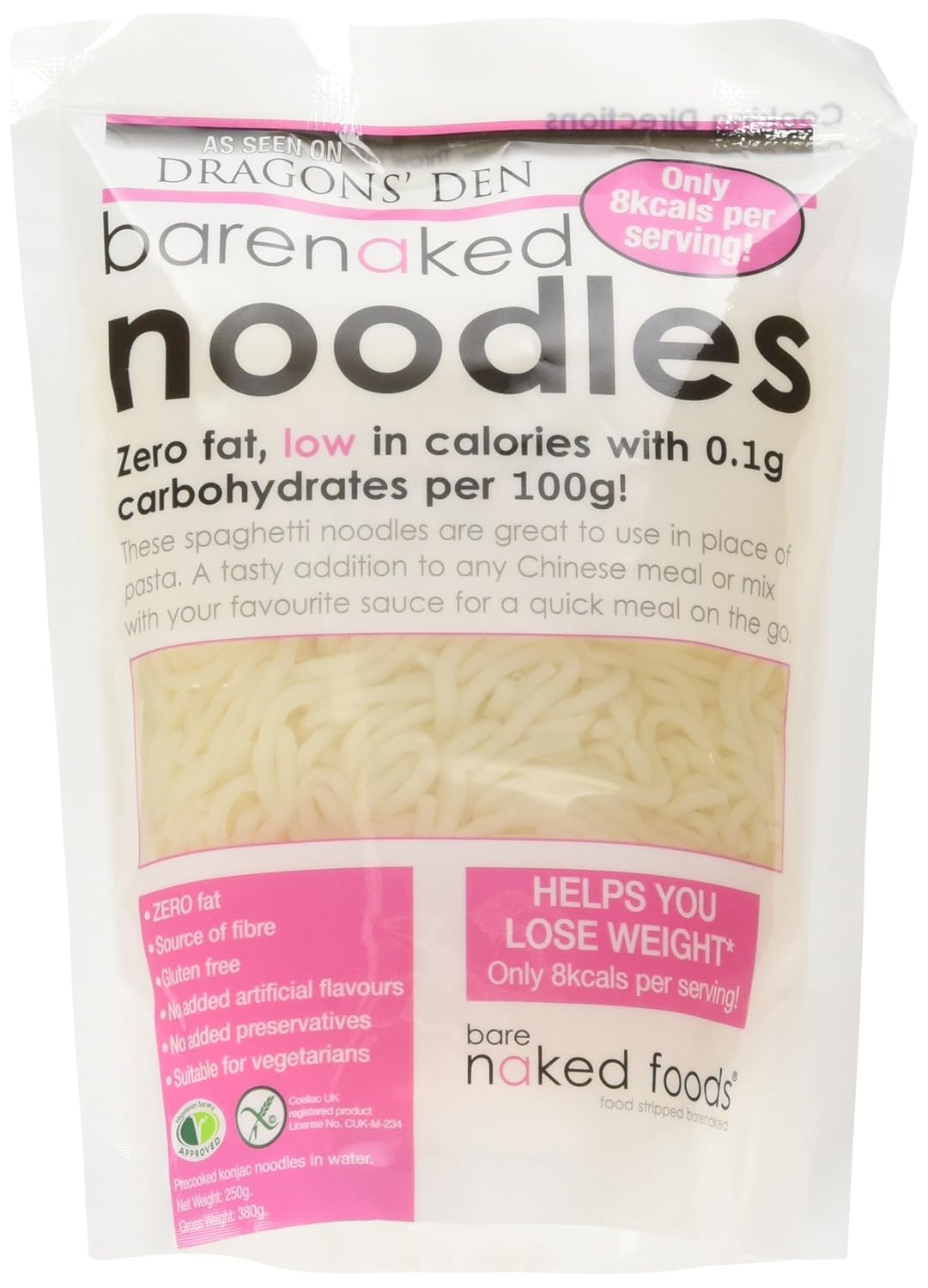 rice vermicelli calories 100g