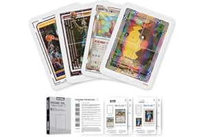 Deyimmei Card Centering Grading Tool, Professional Precision Tool for Anime Collectible & Sports Cards (Two Full-Color Illustrated Instructions)