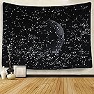 Mandala Tapestry Wall Tapestry Bohemian Wall Hanging Tapestries Wall Blanket Wall Art Wall Decor Beach Tapestry Sunset Tapestry Indian Wall Decor (51.2" x 59.1", Moon Constellations)